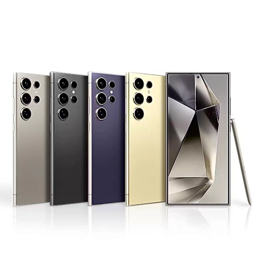 2024 Brand New Cheap S24 ultra Clone Phone android 13 have logo 6.8 inch screen 512GB 8-core dual sim 4G 5G Original smartphone